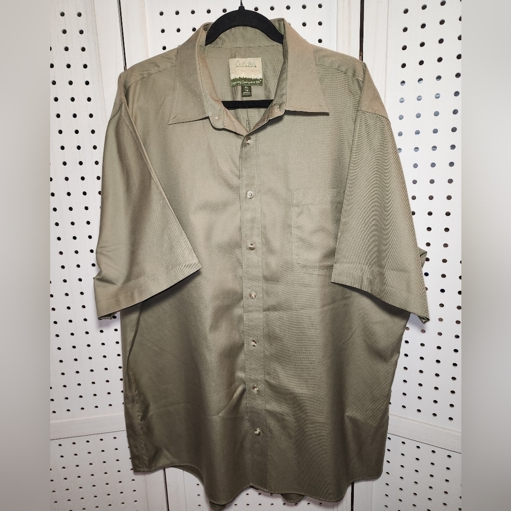 Cabela's XL Tall Button-Down Short Sleeve Outdoor Heavy